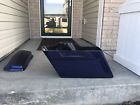 0000000000000 Harley Oem Blue Rh Lh Hard Saddlebags With Lids