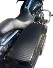 00111001 Lid Skins Black Carbon Fiber Hard Bag Protection Fits