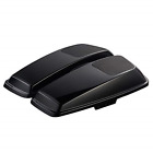 01-105-1148 Moto Onfire Inch Black Saddlebag Speaker Lids Audio Cover For