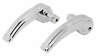 03-336 Arlen Ness Beveled Chrome Saddlebag Lid Lifter Latch Handle Lever