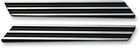 04-501-2 Joker Machine Saddlebag Latch Inserts Finned