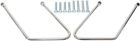 05-202 Harddrive Saddlebag Support Bracket Pair For Chrome