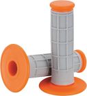 0630-1833 Moose Racing Half Waffle Qualifier Grips Mx Dirt Bike Orange