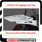 02-3501 1-feb Cobra Sissy Bar Luggage Rack Kawasaki Vulcan Custom