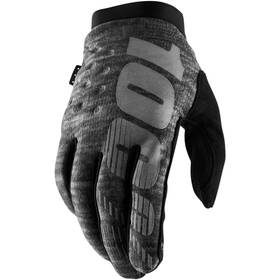 10003-00021 100% Brisker Gloves- Heather Grey - Medium