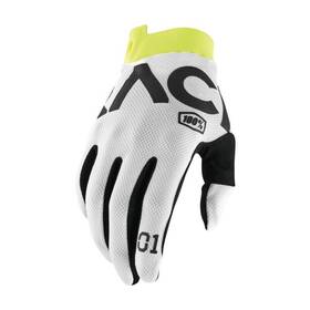 10015-010-10 100% Itrack Gloves Small Racr White