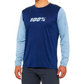 100% 196261013184 Ridecamp Long-sleeve Jersey - Mens Navy/slate S