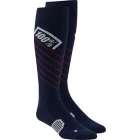 20054-00003 100% Hi Side Riding Socks Navy Small - Medium Blue