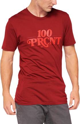35027-068-10 100% Searles Tech T-shirt - Brick Small