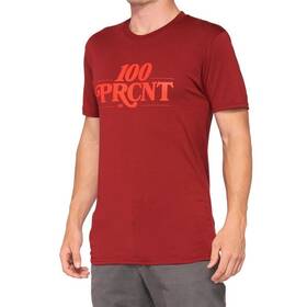 35027-068-11 100% Searles Tech T-shirt - Brick Medium