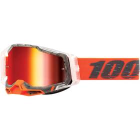 50010-00014 100% Racecraft 2 Goggles - Schrute Red Mirror