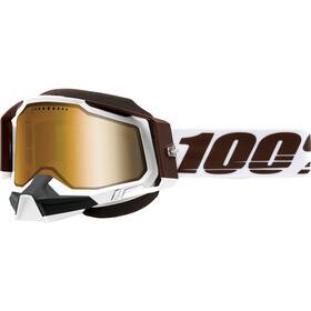 50122-261-01 100% Racecraft 2 Snow Goggles - Snowbird Flash Silver