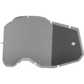 59091-00002 100% Accuri 2/racecraft 2/strata 2 Lens - Injected Silver Mirror