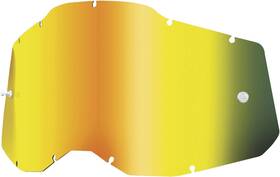 59107-00005 100% Replacement Lens For Junior 2 Goggles - Gold Mirror