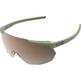 61037-389-80 100% Racetrap Sunglasses - Viperidae Bronze Mirror Lens