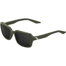 61044-265-01 100% Ridely Sunglasses - Green Black