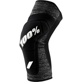 70001-00005 100% Ridecamp Knee Guards Small Gray/black