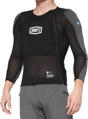 70010-00004 100% Tarka Guard Long Sleeve Black Size X-large