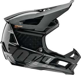80002-00003 100% Aircraft 2 Black Helmet Size Large