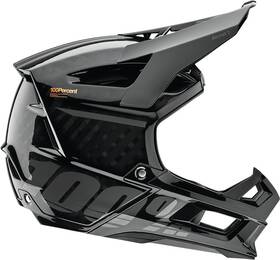 80002-00004 100% Aircraft 2 Black Helmet Size X-large