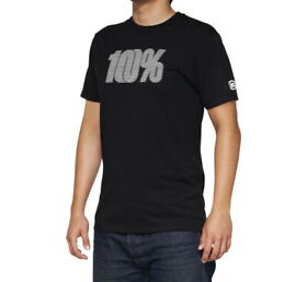 32143-001-12 100% Mens Deflect Tee Black Casual Apparel