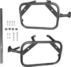 1031167 Moose Racing Expedition Side Case Mounts Black Triumph