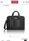 103314-1041 Tumi Alpha Bravo Aviano Slim Brief Black Nwt