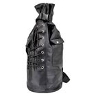 106-0054 West Eagle Sissy Bar Duffle Bag Black Chopper Bobber Sporster