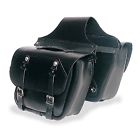 106z Part Leatherworks Retro Saddlebags