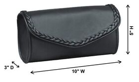 Uk2u 10inch With X 5inch H Motorcycle Braided Waterproof Windshield Bag For Kawasaki