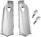 1192 Kuryakyn Saddlebag Filler Panels Lower Chrome Harley Flhrc Classic 2007-2008