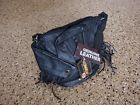 1286.00 1286 Unik Black Leather Motorcyle Hand Bag New