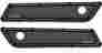 03-585 14-16 Arlen Ness Beveled Saddlebag Latch Covers Black Harley Flhx Street Glide