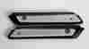0200-2008-bm 14-up Performance Machine Scallop Saddlebag Latch Covers Hd Flh P N