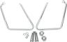 50-883-1200 144313 Drag Specialties Ds Chrome Saddlebag Support Brackets Harley Davidson Sportster