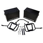 1467340023 Tusk Aluminum Panniers With Pannier Racks Medium Black