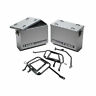 146734008728f8-32314d Tusk Aluminum Panniers With Pannier Racks Medium Silver For Kawasaki
