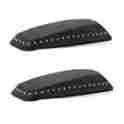 77623 15-16 Mustang Seats Saddlebag Lid Covers W Chr Studs Harley Flhtkl Ultra Limited Low