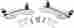1510-0283 Drag Specialties Docking 4pt Crm 14-16 Fl