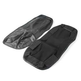 1880club 420012241794 Saddlebag Lid Bra Guard Cover For Harley Touring 1993-2013 2012 2011 Motor Black
