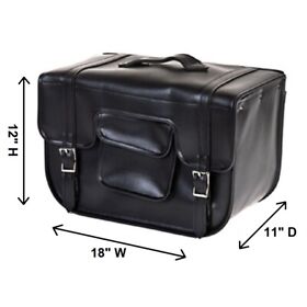 Uda93 18inch With Pvc Motorcycle Solo Single Heavy Duty Saddlebag For Suzuki Uda93 18inch With Pvc Motorcycle Solo Single Heavy Duty Saddlebag For Suzuki