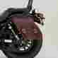 1tp-f84h0-v0-00 2014-2016 Yamaha Bolt Cruiser Rigid Mount Leather Saddlebags Side Bags Oxblood