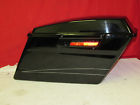 91198-10dbx 2013 Lid Road Vivid Hd Black Glide Silver Saddlebag
