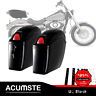 208301114116 Acumste Side Black Motorcycle Trunk Luggage Box Case