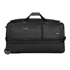 22043d2 Tumi Alpha Black Large Wheeled Split Duffel 742315988603