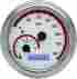 2212-0511 Drag Specialties Harley Softtail Dyna Roadking Speedometer Analog White Red Chrome