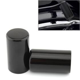 22shopde 223000397905 2 Pcs Docking Hardware Point Covers Kit For Harley Touring Flhx 2009-23 Black