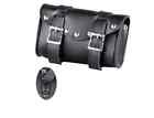 2822.sd Unik Motorcycle Tool Bag Chrome Stud Quick Release Black Waterproof Pvc 2822