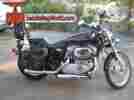 2960 Jafrum Saddlebags For Harley Sportster 883 And 1200 Slanted With Studs