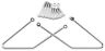 302256 Bikers Choice Saddlebag Supports Harley Davidson Biker